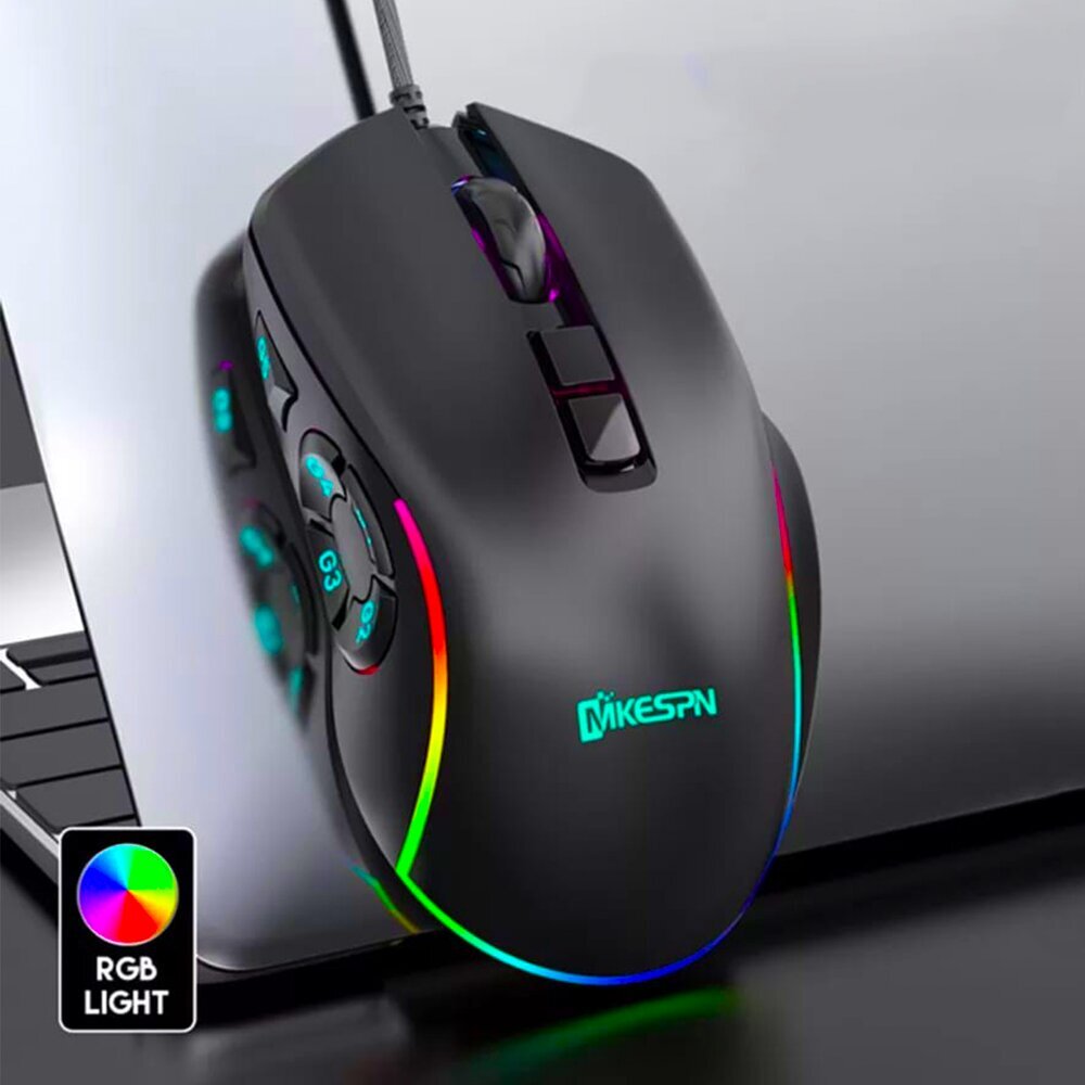 Mouse Gamer Profesional D7200 PRO RGB Dreizt