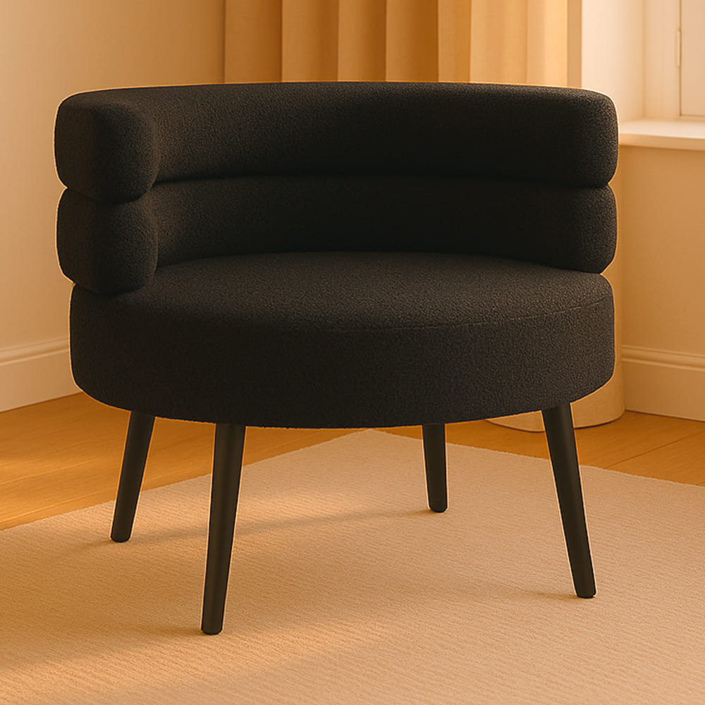 Silla Butaca Buckingham Nordic Ram Negro