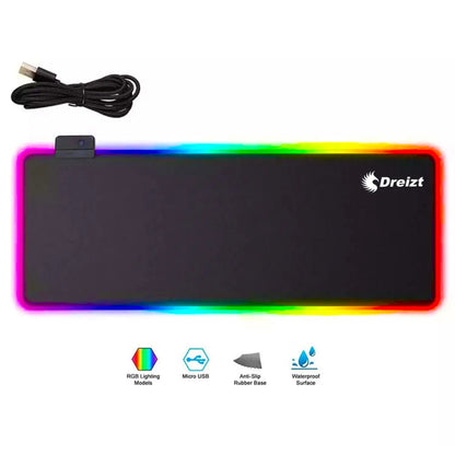 Mousepad Gamer RGB Multicolor XL 80cm x 30cm