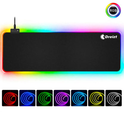 Mousepad Gamer RGB Multicolor XL 80cm x 30cm