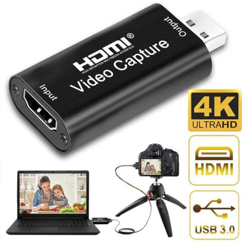 Capturador De Video HDMI USB 4K Transmisiones Profesionales E Bestprice capturador-de-video-hdmi-usb-4k-transmisiones-profesionales-e-bestprice