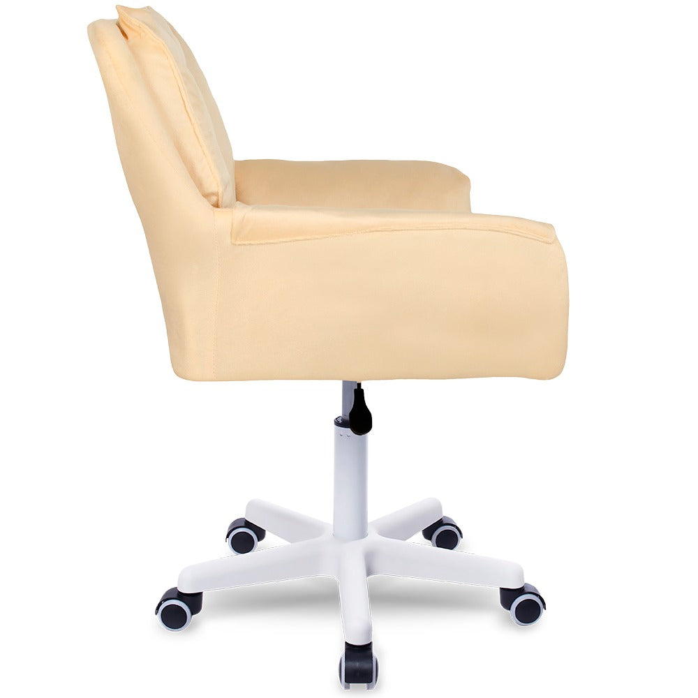 Silla Giratoria de Escritorio Oficina Buckingham Vanity Caqui