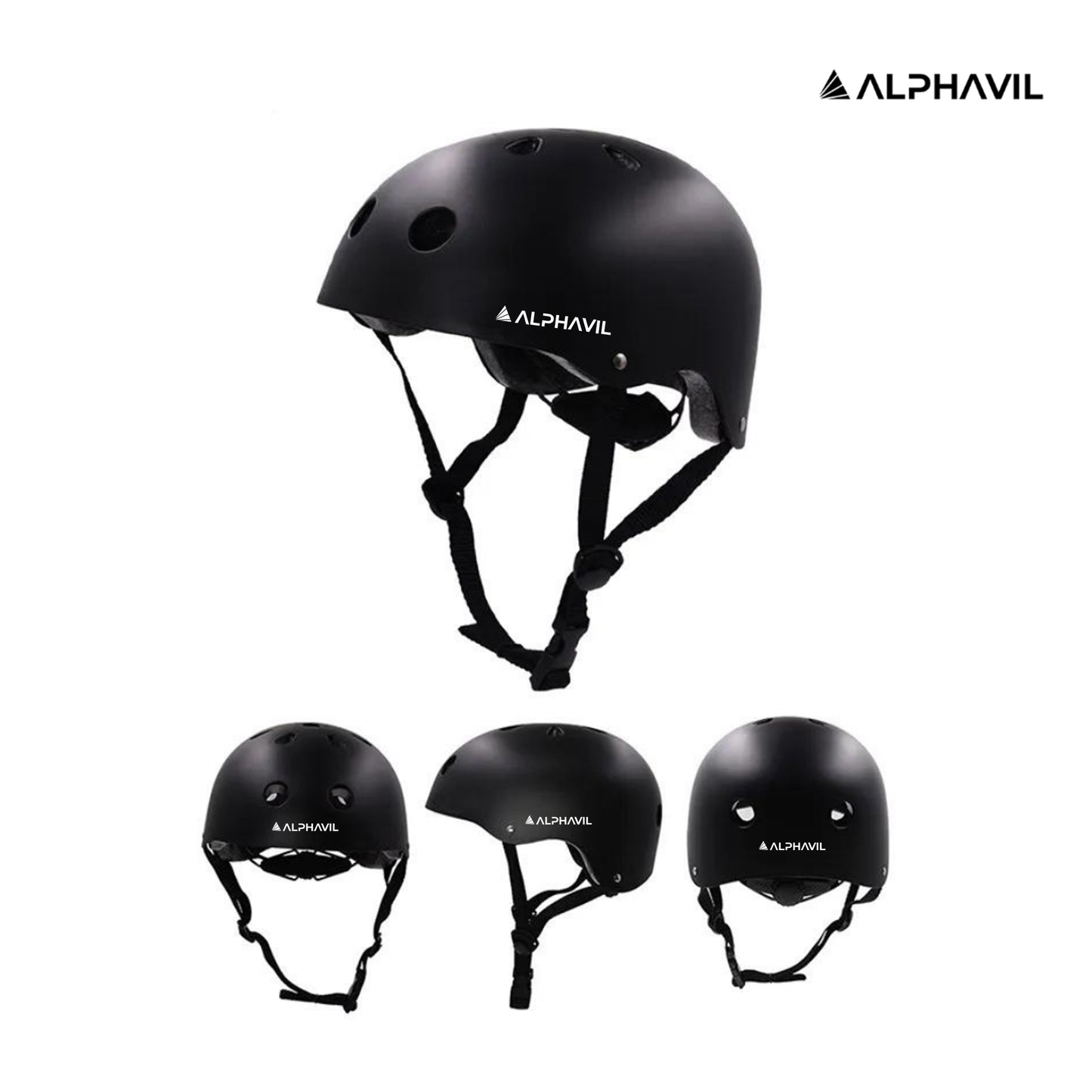 Casco para Bicicleta Road X1 Alphavil ADB200013 Negro