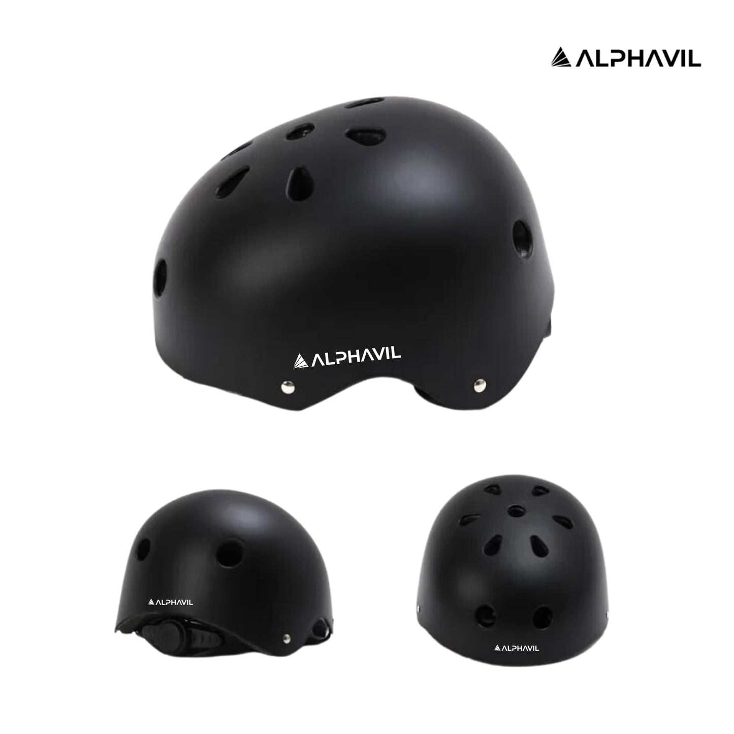 Casco para Bicicleta Road X1 Alphavil ADB200013 Negro