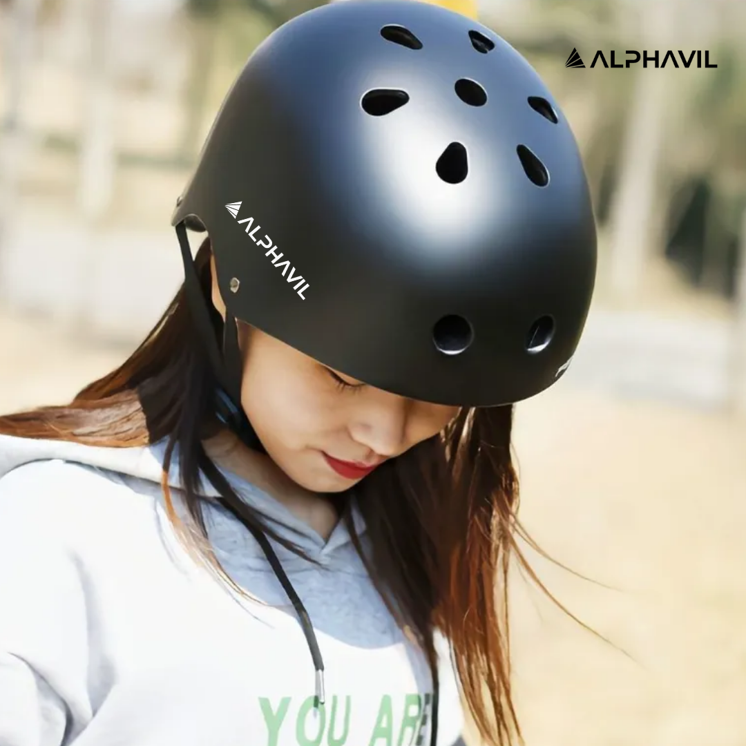 Casco para Bicicleta Road X1 Alphavil ADB200013 Negro