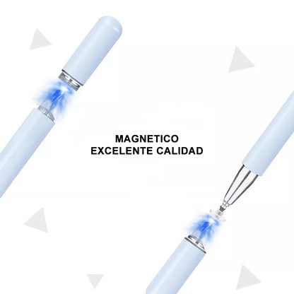 Lápiz Universal Capacitivo para Apple/IPhone/IPad Alta Sensibilidad y Punta Fina con Tapa Magnética