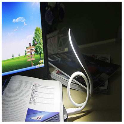 Lámpara de Lectura USB LED Flexible para Laptop Dreizt Blanco ADC210021