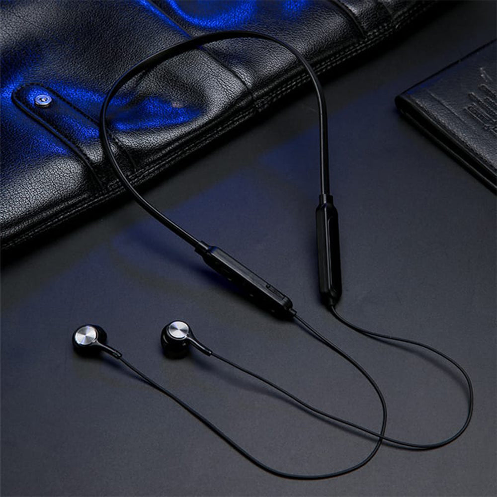 Audífonos Inalámbricos Deportivos con Bluetooth 5.0 para Cuello con Micrófono AU240011 Negro