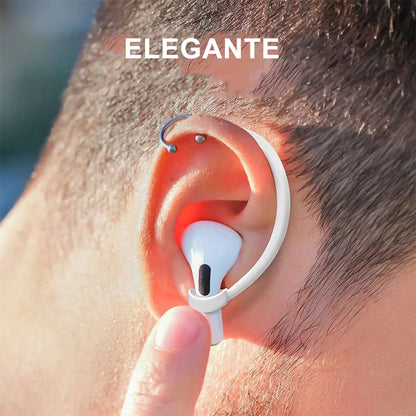 Sujetador Gancho para Audifonos AirPods Playpro Negro AU240018