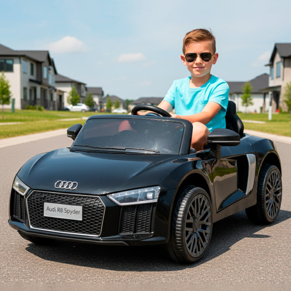 Carro A Batería Audi R8 Original Licenciado Negro