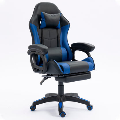 Silla Gamer Reclinable Azul SEG420012