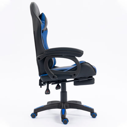 Silla Gamer Reclinable Azul SEG420012