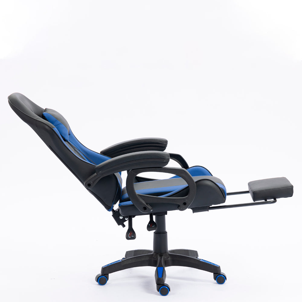 Silla Gamer Reclinable Azul SEG420012