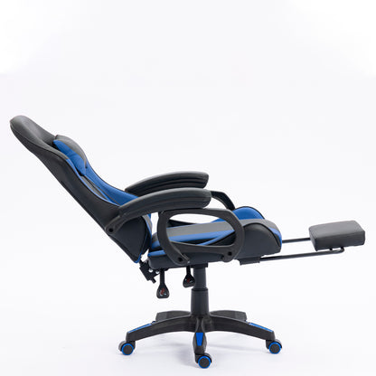 Silla Gamer Reclinable Azul SEG420012