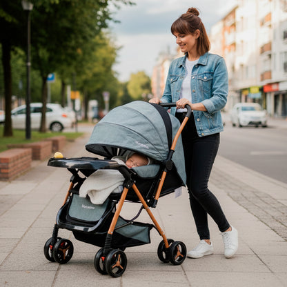 Coche para Bebe Macarena City Gris