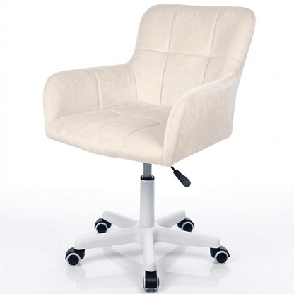 Silla Giratoria de Escritorio Oficina Buckingham Curve Blanca