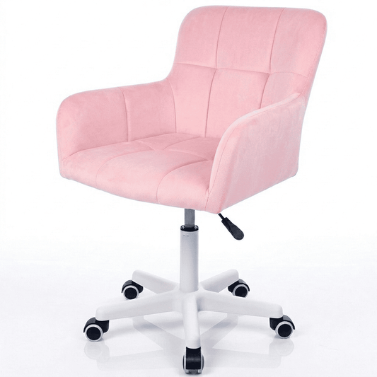 Silla Giratoria de Escritorio Oficina Buckingham Curve Rosado
