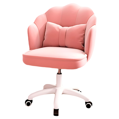 Silla Giratoria de Escritorio Oficina Q1 Rosada Buckingham