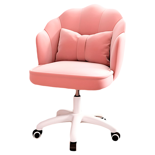Silla Giratoria de Escritorio Oficina Q1 Rosada Buckingham