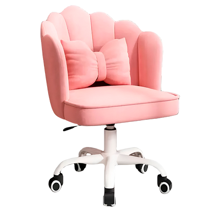 Silla Giratoria de Escritorio Oficina Q1 Rosada Buckingham
