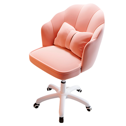 Silla Giratoria de Escritorio Oficina Q1 Rosada Buckingham