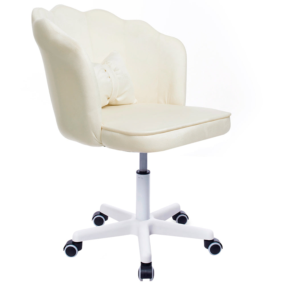 Silla Giratoria de Escritorio Oficina Q1 Blanco Buckingham
