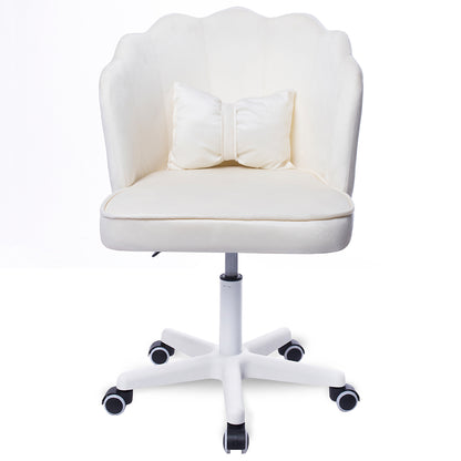 Silla Giratoria de Escritorio Oficina Q1 Blanco Buckingham