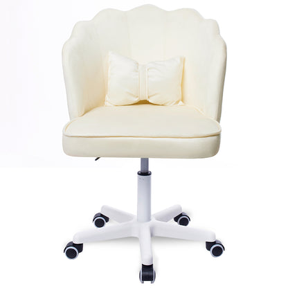 Silla Giratoria de Escritorio Oficina Q1 Blanco Buckingham