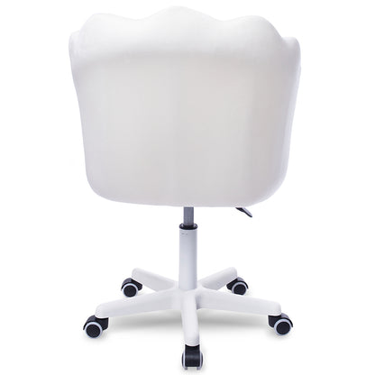 Silla Giratoria de Escritorio Oficina Q1 Blanco Buckingham