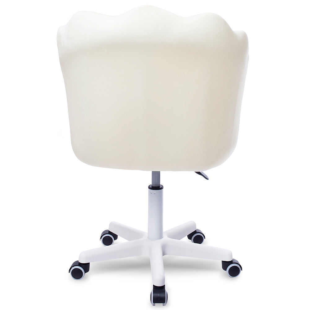 Silla Giratoria de Escritorio Oficina Q1 Blanco Buckingham