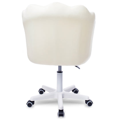 Silla Giratoria de Escritorio Oficina Q1 Blanco Buckingham