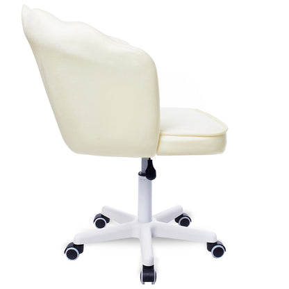 Silla Giratoria de Escritorio Oficina Q1 Blanco Buckingham