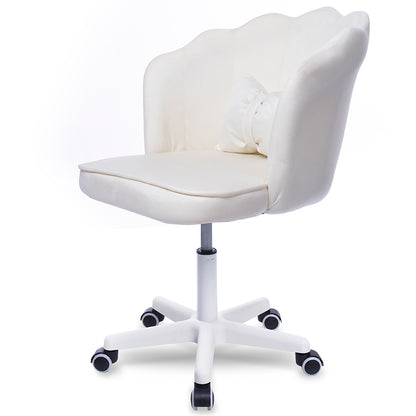 Silla Giratoria de Escritorio Oficina Q1 Blanco Buckingham