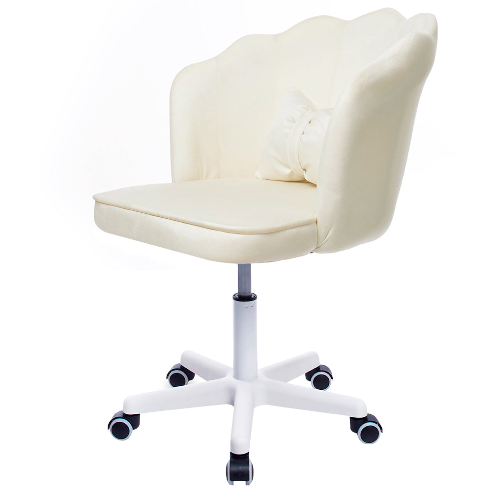 Silla Giratoria de Escritorio Oficina Q1 Blanco Buckingham