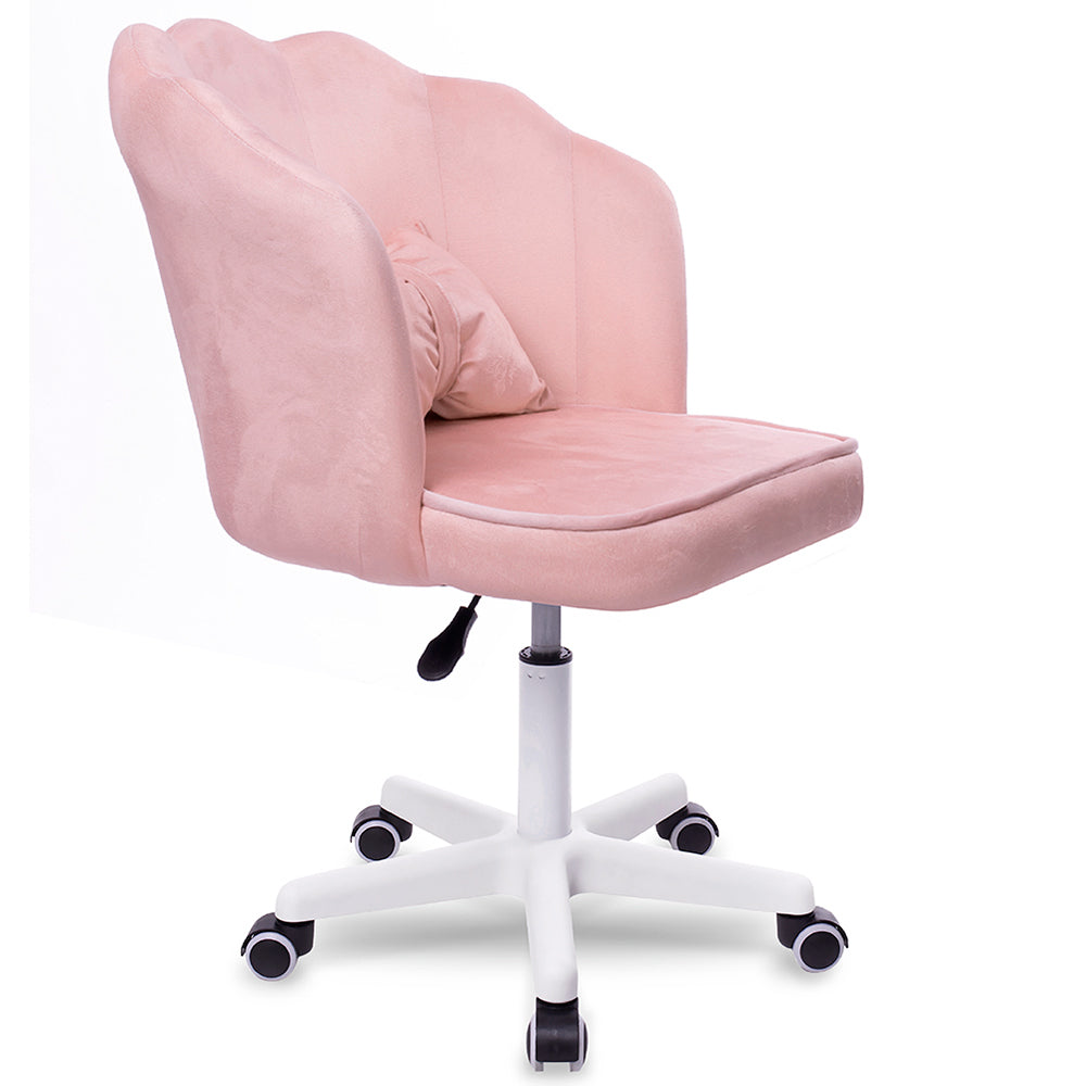 Silla Giratoria de Escritorio Oficina Q1 Rosada Buckingham