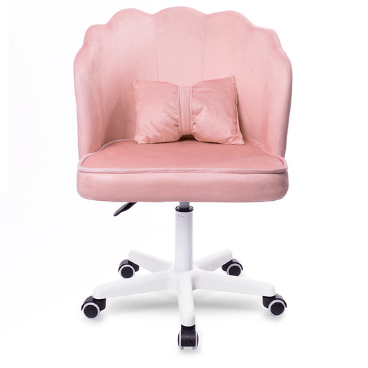 Silla Giratoria de Escritorio Oficina Q1 Rosada Buckingham