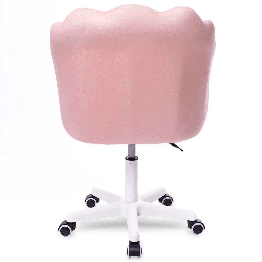 Silla Giratoria de Escritorio Oficina Q1 Rosada Buckingham