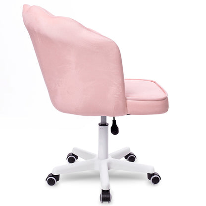 Silla Giratoria de Escritorio Oficina Q1 Rosada Buckingham