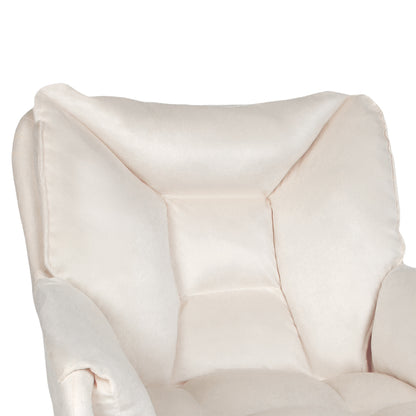 Silla Giratoria de Escritorio Oficina Buckingham Vanity Blanca