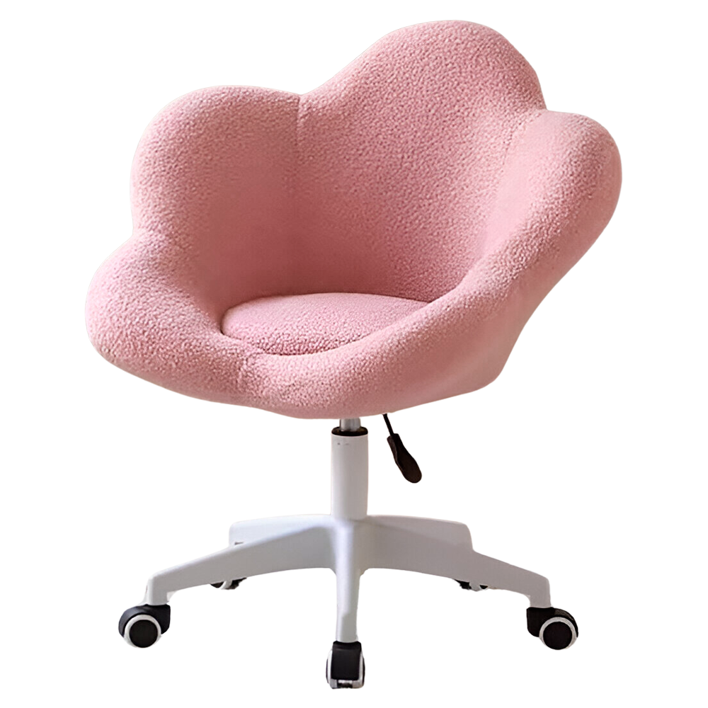 Silla Giratoria de Escritorio Oficina Buckingham Flower Rosada
