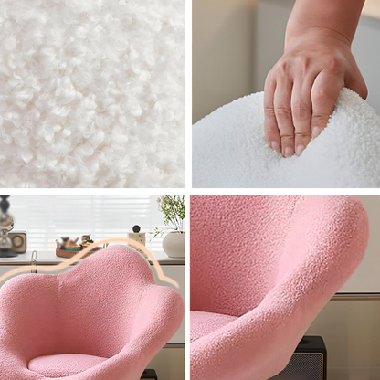 Silla Giratoria de Escritorio Oficina Buckingham Flower Rosada