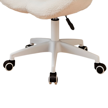 Silla Giratoria de Escritorio Oficina Buckingham Flower Blanca