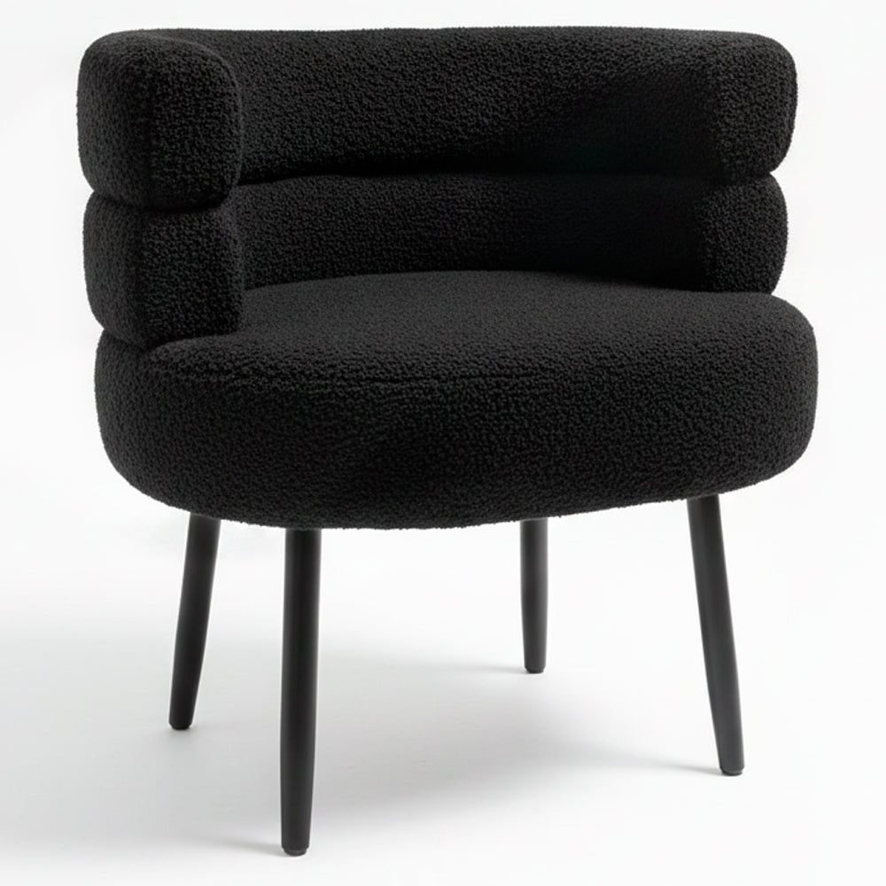 Silla Butaca Buckingham Nordic Ram Negro