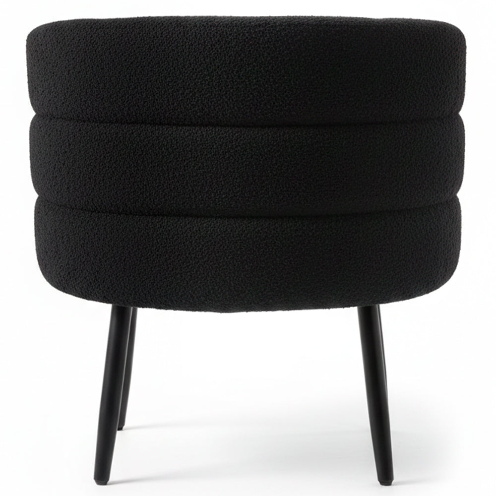 Silla Butaca Buckingham Nordic Ram Negro