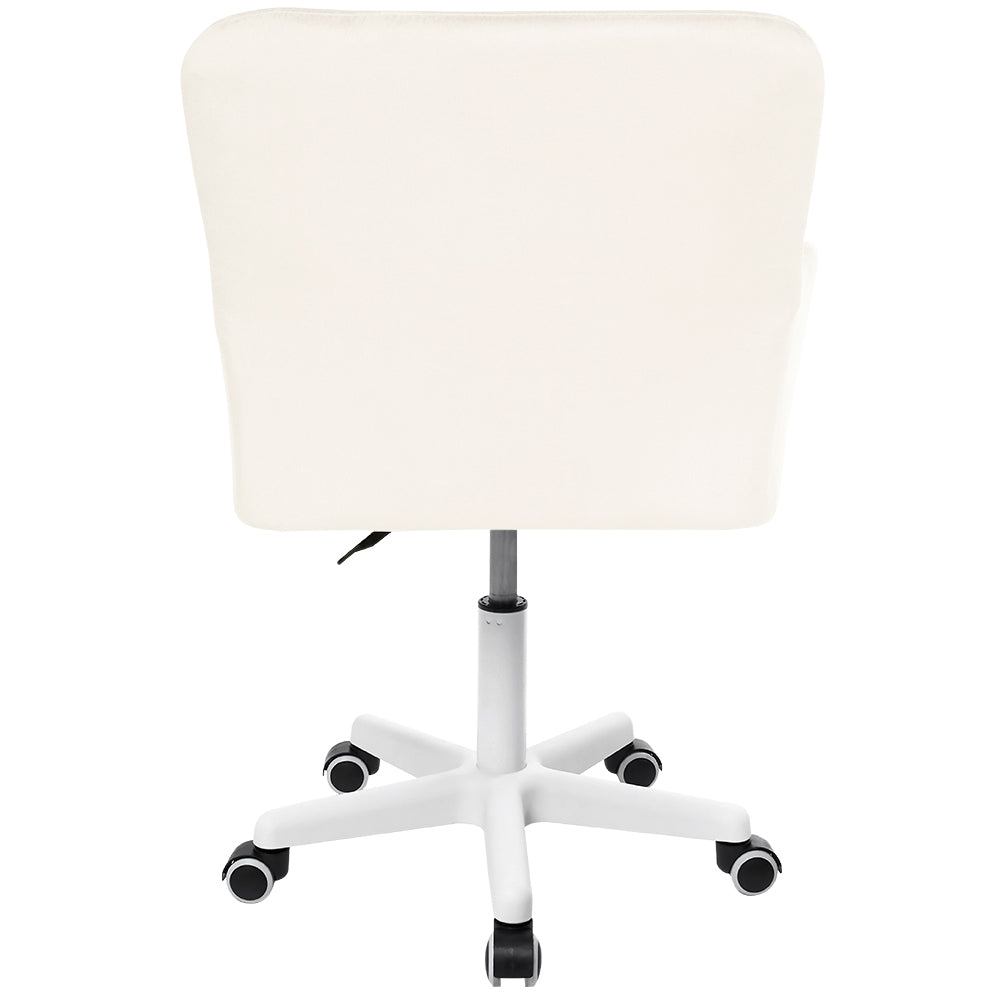 Silla Giratoria de Escritorio Oficina Buckingham Curve Blanca