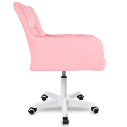Silla Giratoria de Escritorio Oficina Buckingham Curve Rosado
