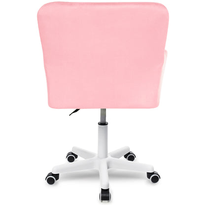 Silla Giratoria de Escritorio Oficina Buckingham Curve Rosado