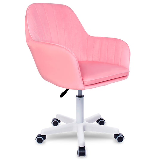 Silla Giratoria de Escritorio Oficina Buckingham Soft Rosado