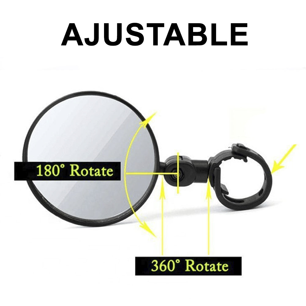 Espejo Retrovisor Ajustable para Bicicleta