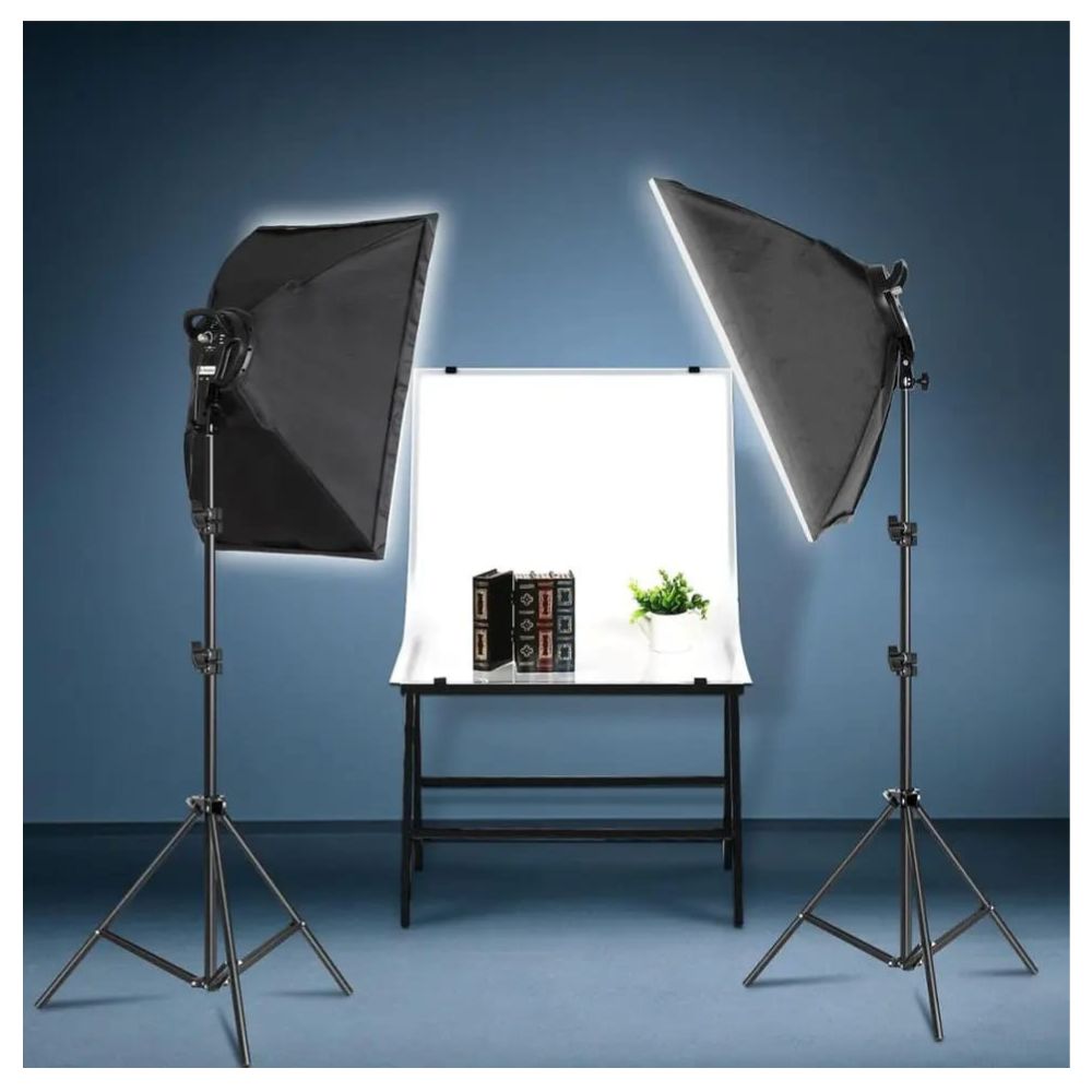 Kit Iluminación Softbox LED FYI260018 Interlud